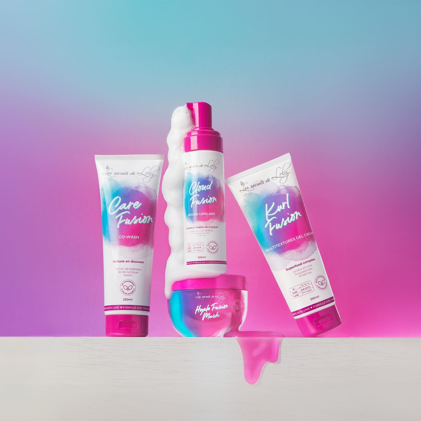 Gamme Fusion - Cheveux multi-texturés
